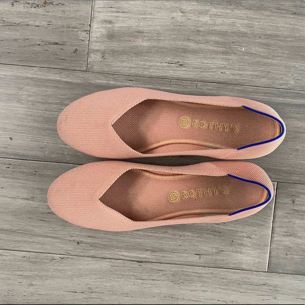 Rothy’s flats size 13 coral